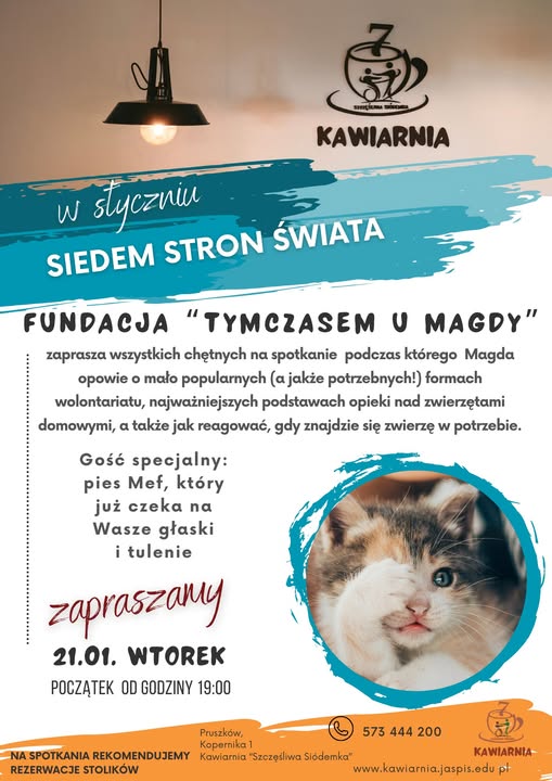 Siedem stron świata – Fundacja „Tymczasem u Magdy”