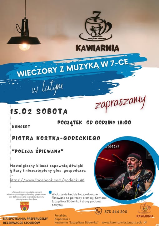 Wieczory z muzyką w 7-ce – Piotr Kostka-Godecki