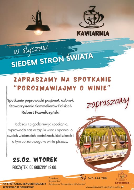 Siedem stron świata – Porozmawiajmy o winie