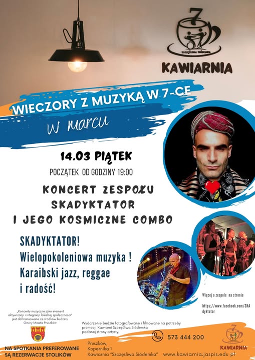 Wieczory z muzyką w 7-ce – Skadyktator i Jego Kosmiczne Combo