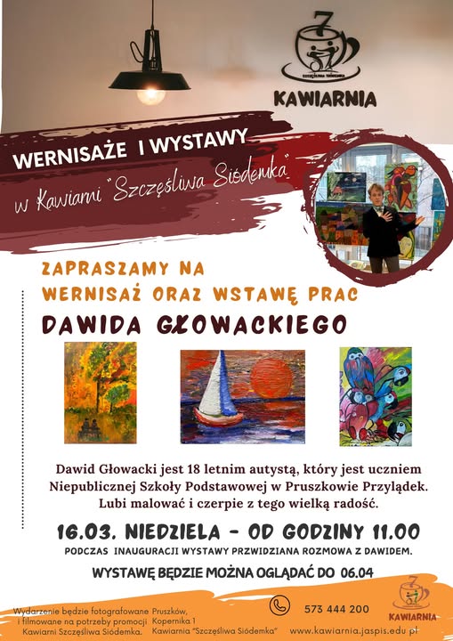Wernisaże i wystawy – Dawid Głowacki