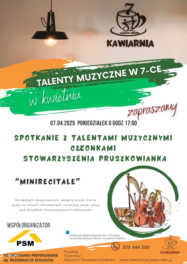 Talenty muzyczne w 7-ce – Pruszkowianka