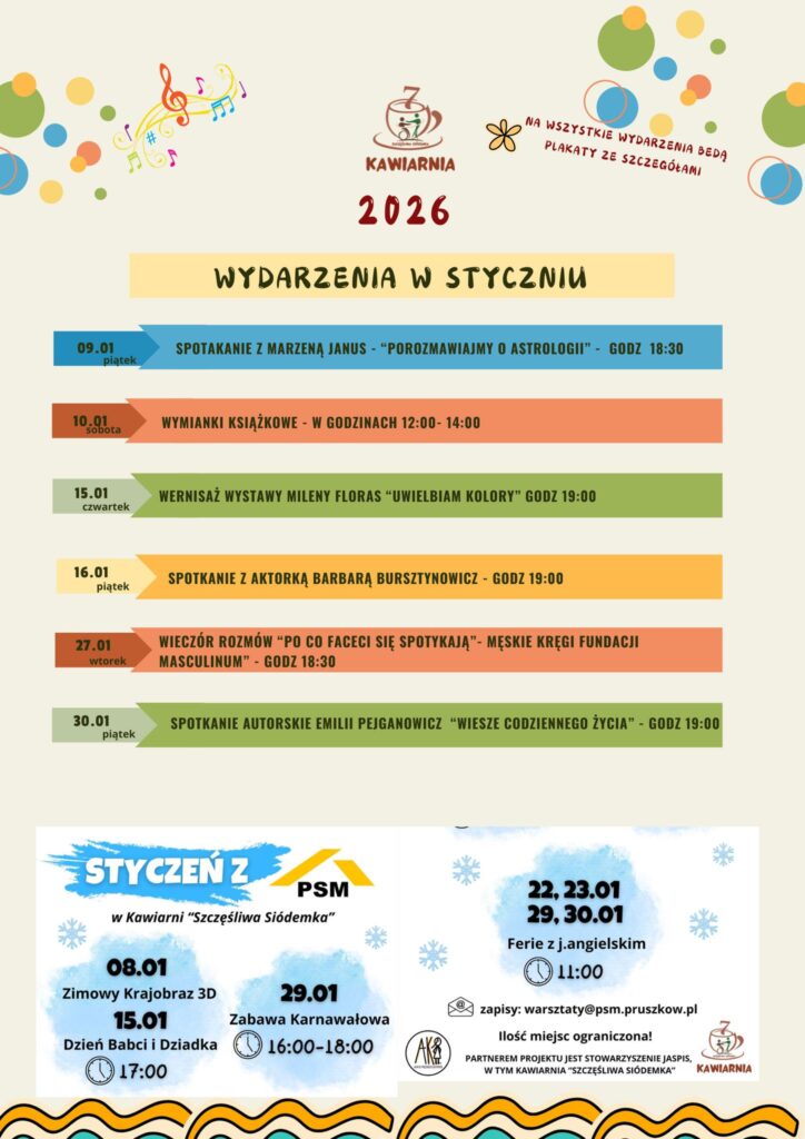 Wydarzenia w styczniu 2026